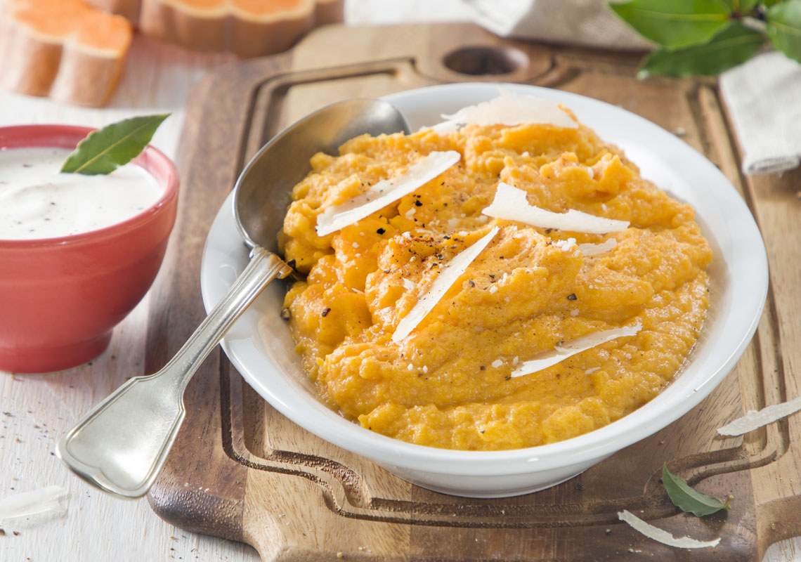 Pumpkin Puree with Cooking Cream - Trevalli Cooperlat