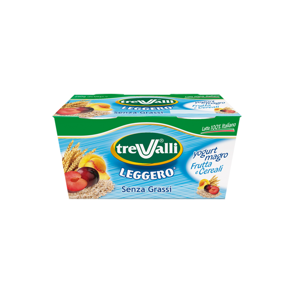 Fruit & Cereals 
Low-Fat Yogurt