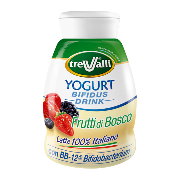 Yogurt Bifidus
Drink 
Frutti 
di Bosco