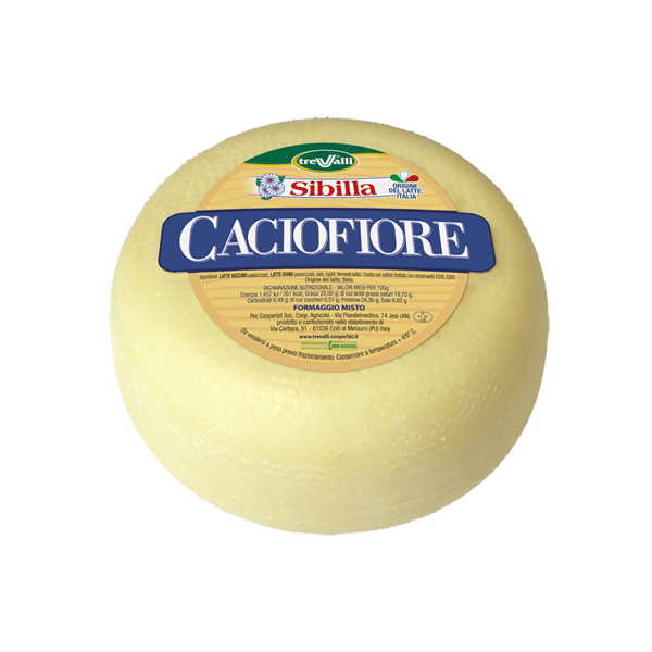 Mixed
Cheese
Caciofiore