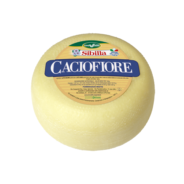 Mixed
Cheese
Caciofiore