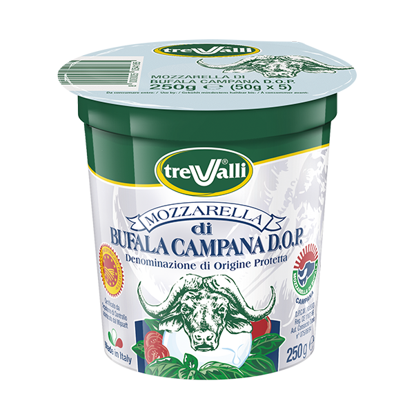 Mozzarella di 
Bufala 
Campana 
D.O.P. 250 G