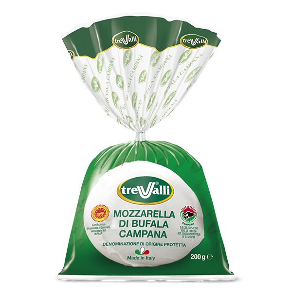 Mozzarella di 
Bufala 
Campana 
D.O.P. 200 G