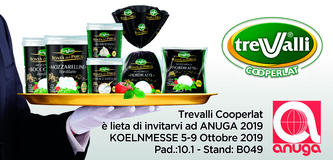 Trevalli Cooperlat ad Anuga 2019