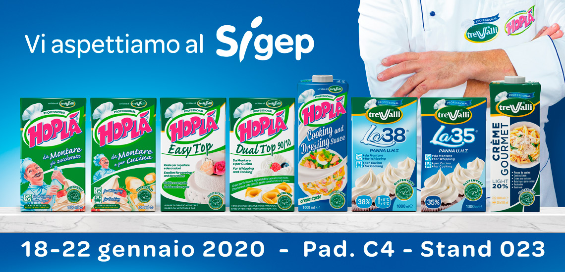 Trevalli Cooperlat al Sigep 2020