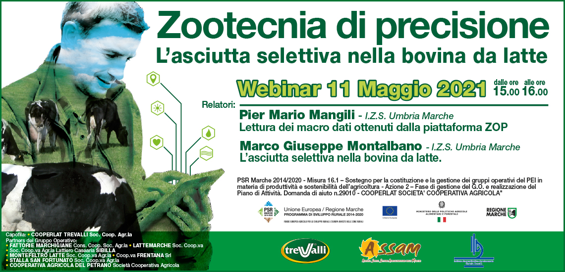 WEBINAR: Zootecnia di precisione. Misura 16.1 - ID 29010 