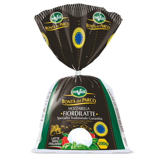 Mozzarella 
Fiordilatte 
200 G STG