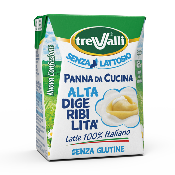 Panna 
da cucina
Alta
Digeribilità