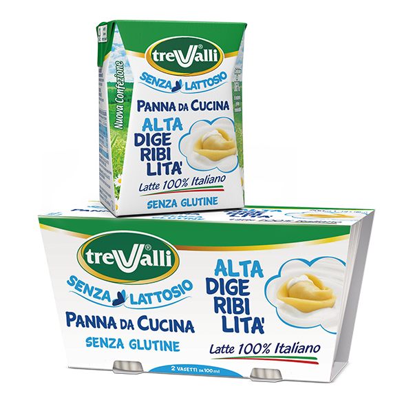 Panna Uht per cucina alta digeribilita Trevalli Cooperlat