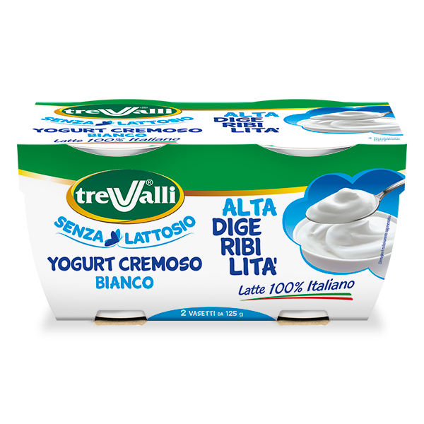 Yogurt 
Cremoso
Bianco
Alta Digeribilità