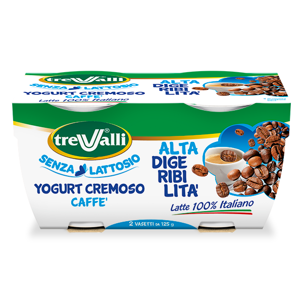 Yogurt Cremoso
Caffé Alta 
Digeribilità