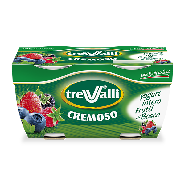 Yogurt 
Cremoso
Frutti di Bosco