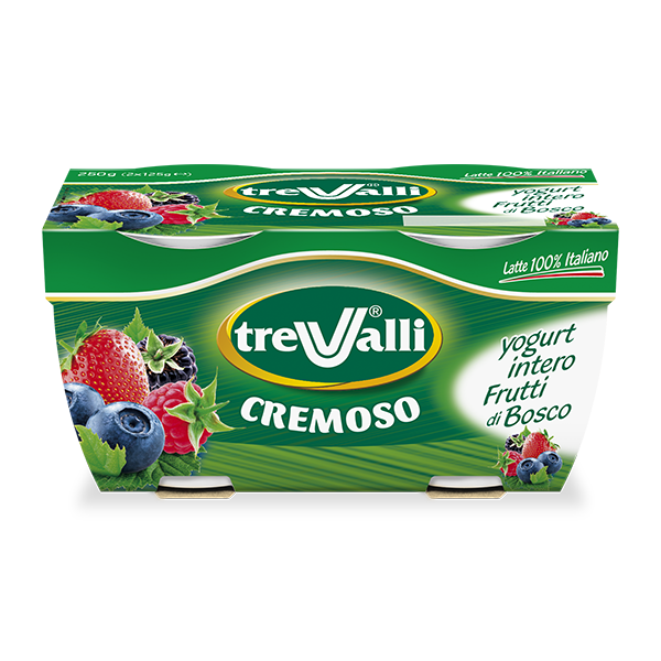 Yogurt 
Cremoso
Frutti di Bosco