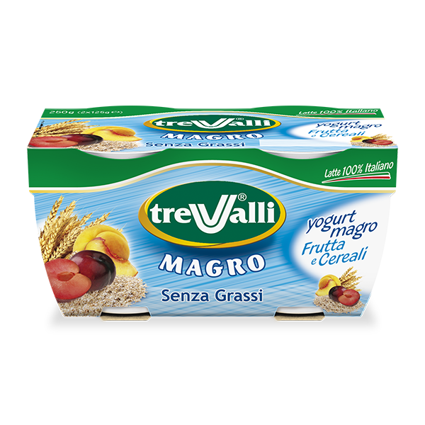 Yogurt Magro 
Frutta e Cereali