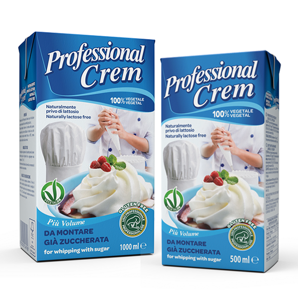 Professional Crem
Da Montare 
Già 
Zuccherata