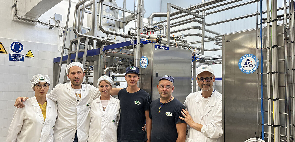 Un nuovo impianto UHT nel piano di investimenti da 7 milioni