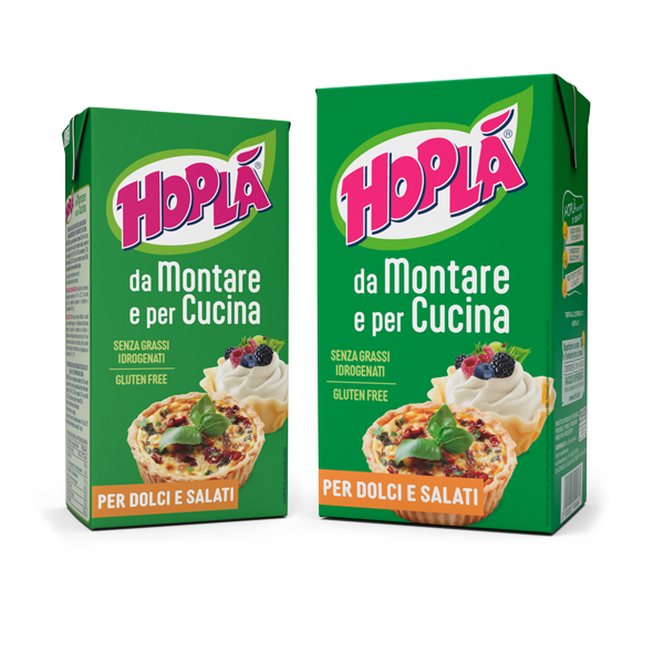 Hoplà 
Da Montare e 
Per Cucina
senza grassi
idrogenati